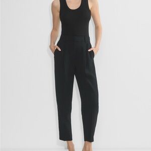 Wilfred Aritzia Black Dress Pants with Tapered Leg
